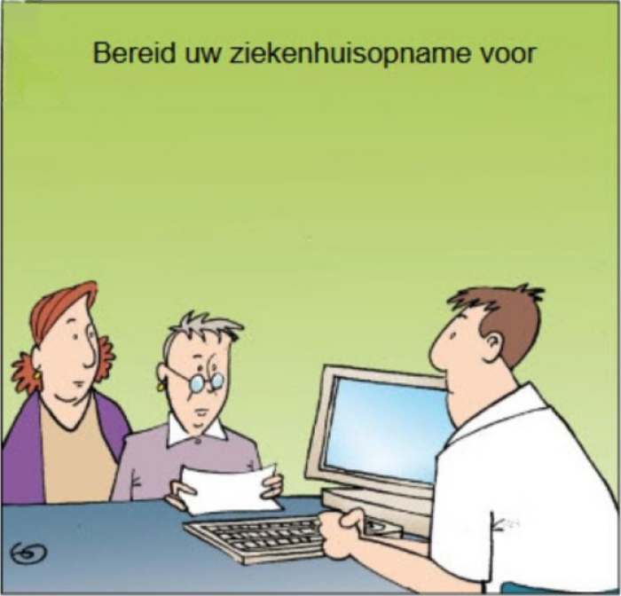 Bereid uw ziekenhuisopname voor