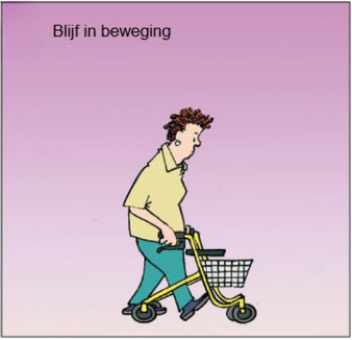 Blijf in beweging