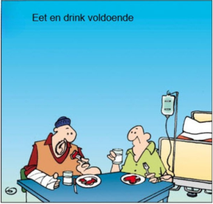 Eet en drink voldoende