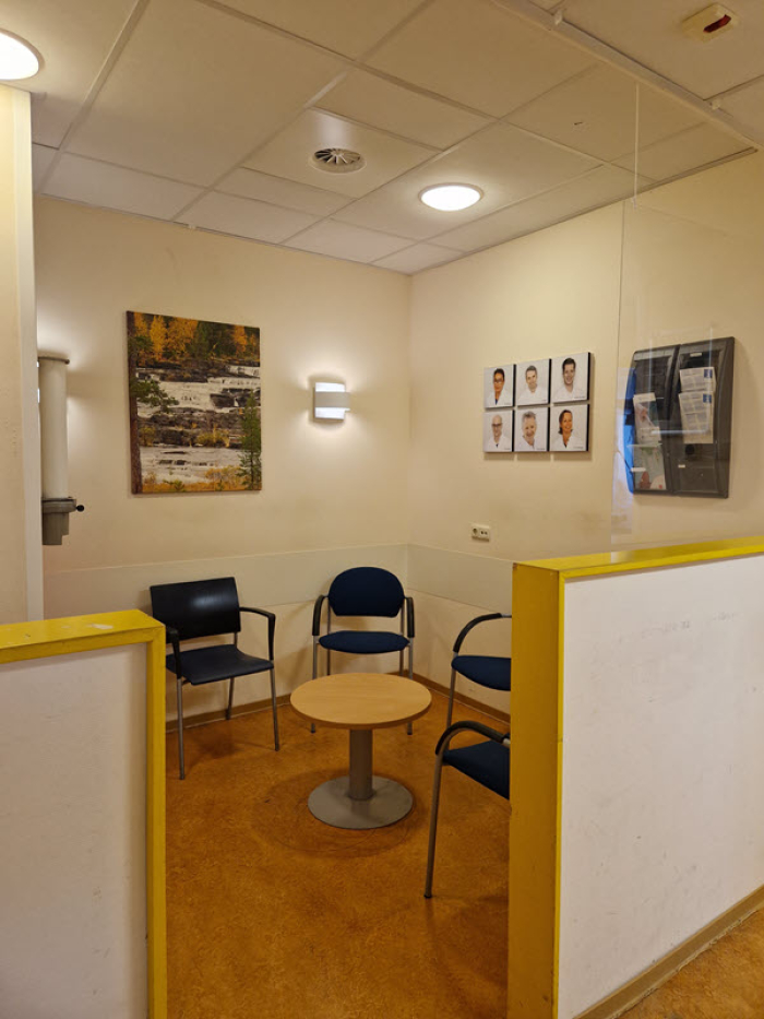 Wachtkamer voor familie op de IC