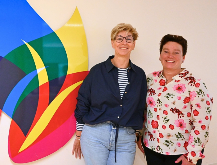 Gynaecoloog Kirsten Smeets en teammanager Veronie Gebbinck